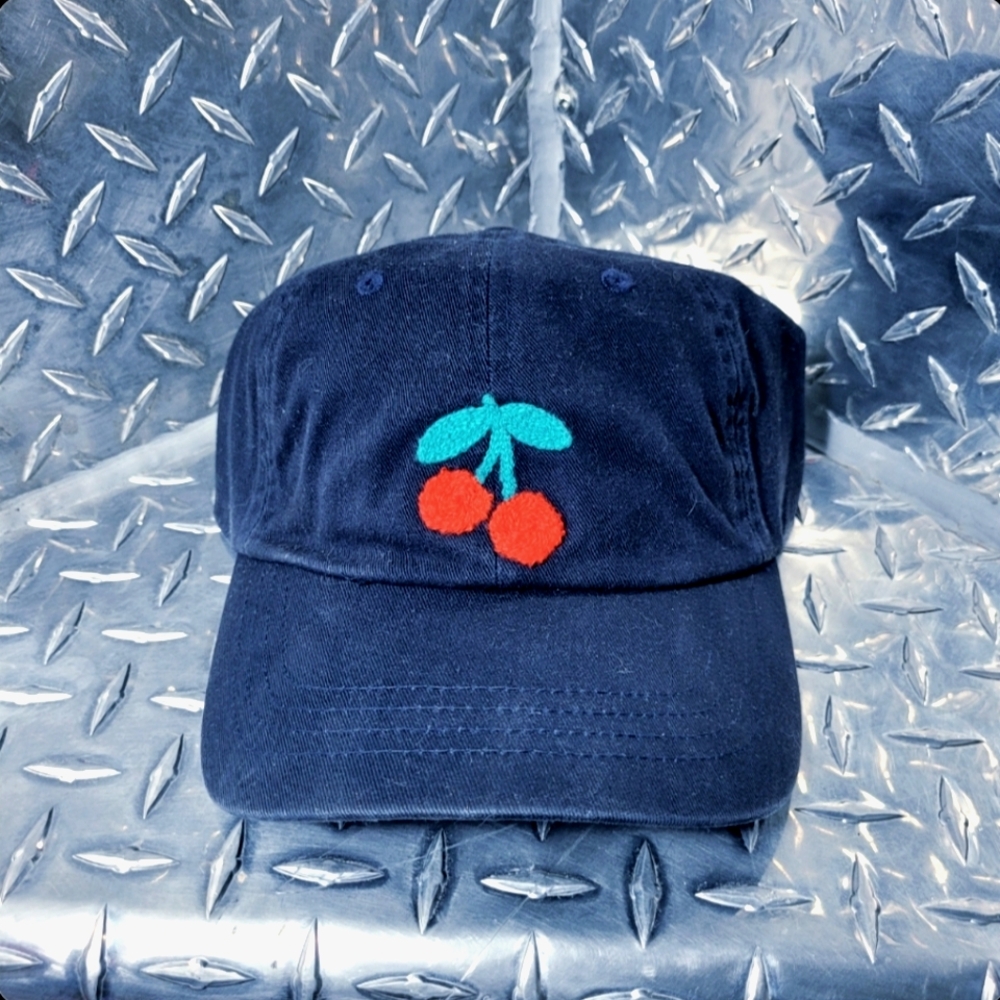 2FOR$40 Woven cherries dad hat